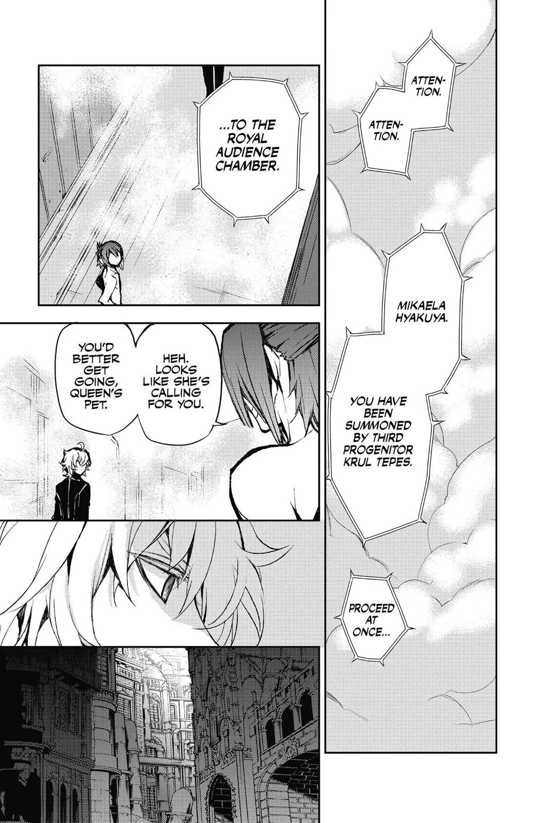 Read Seraph of the End Vampire Reign EN Manga Online