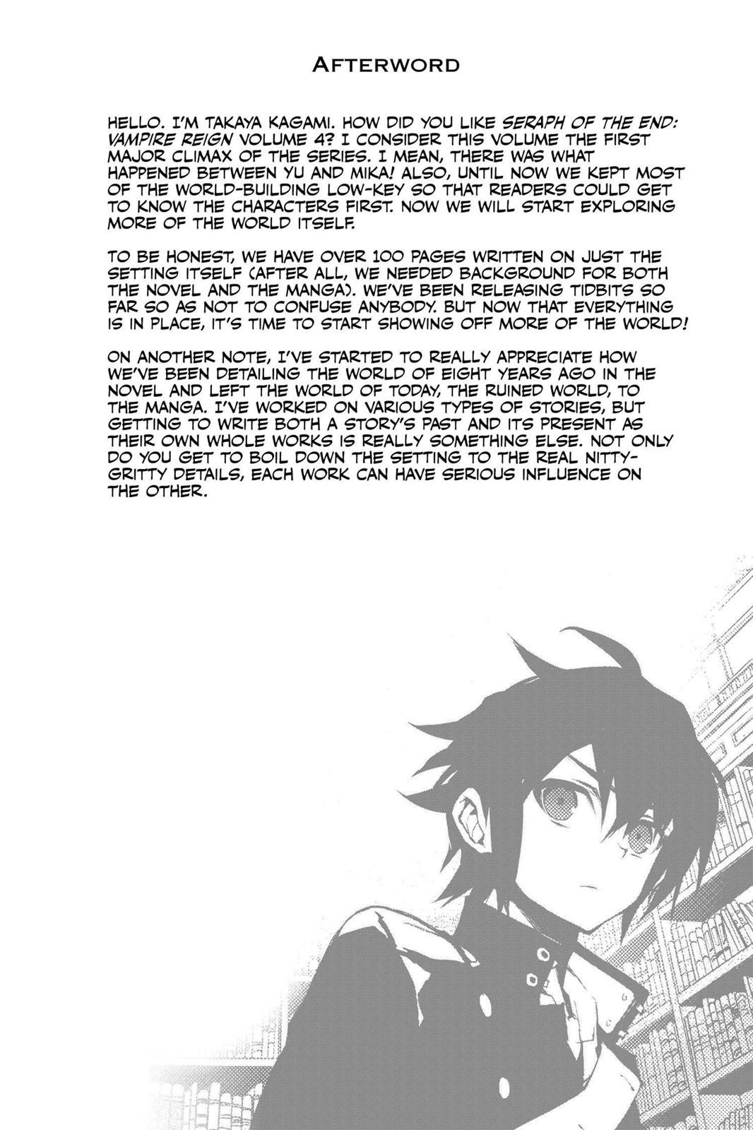 Read Seraph of the End Vampire Reign EN Manga Online