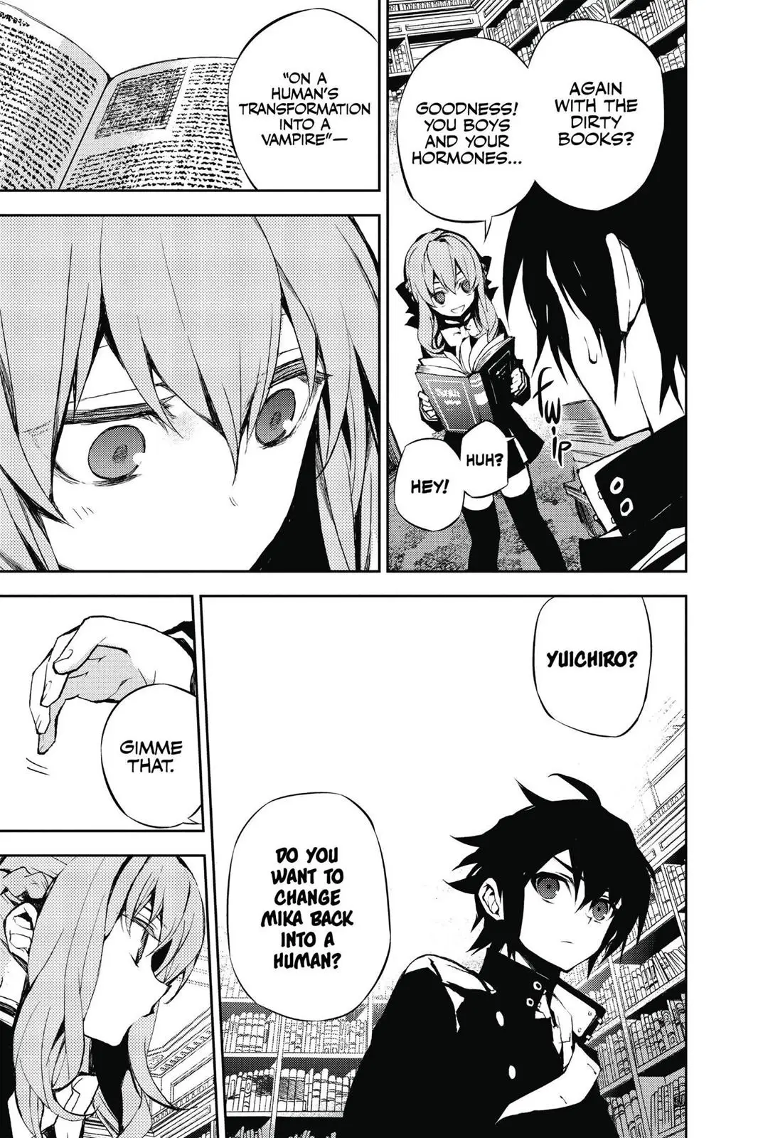 Read Seraph of the End Vampire Reign EN Manga Online