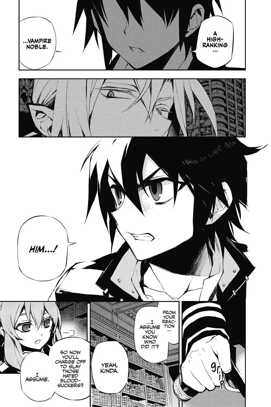 Read Seraph of the End Vampire Reign EN Manga Online