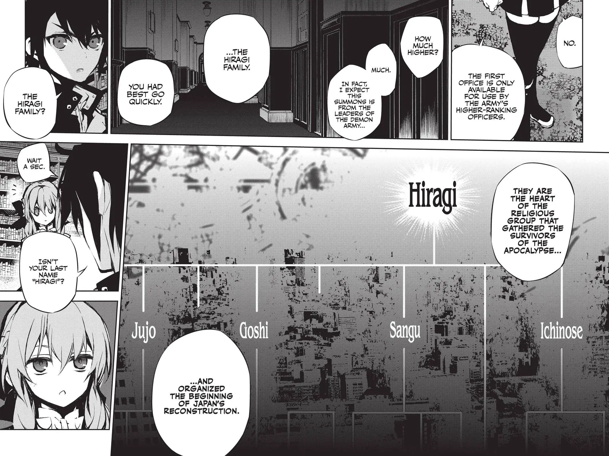 Read Seraph of the End Vampire Reign EN Manga Online