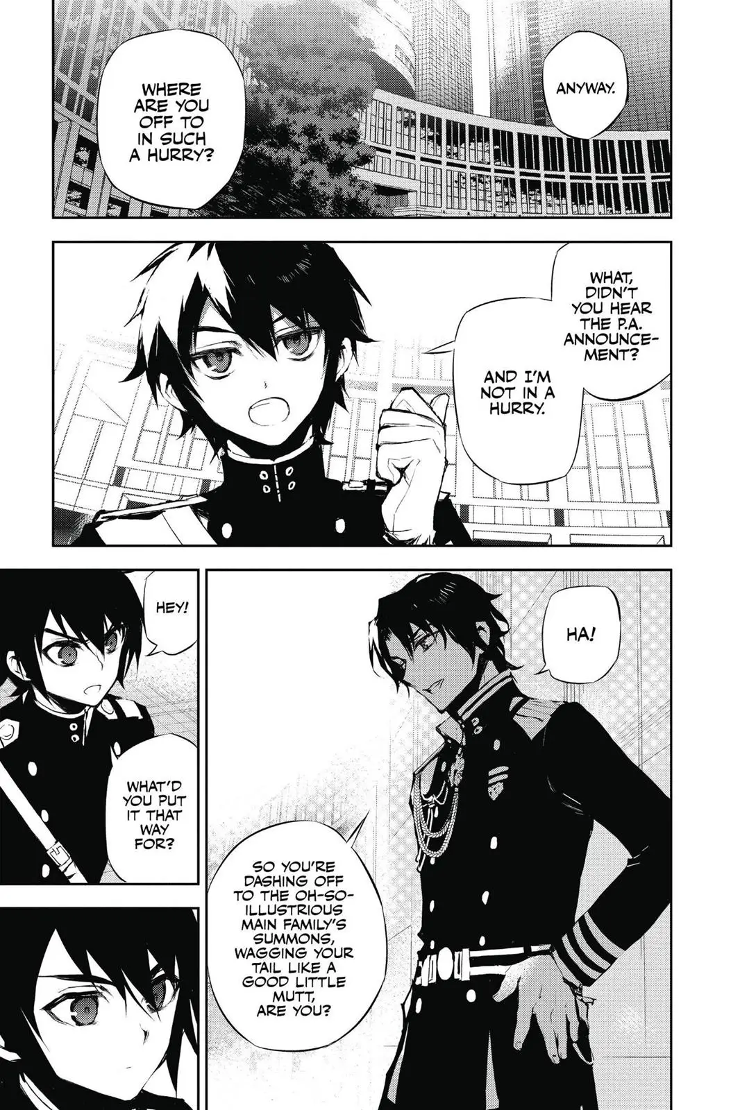 Read Seraph of the End Vampire Reign EN Manga Online