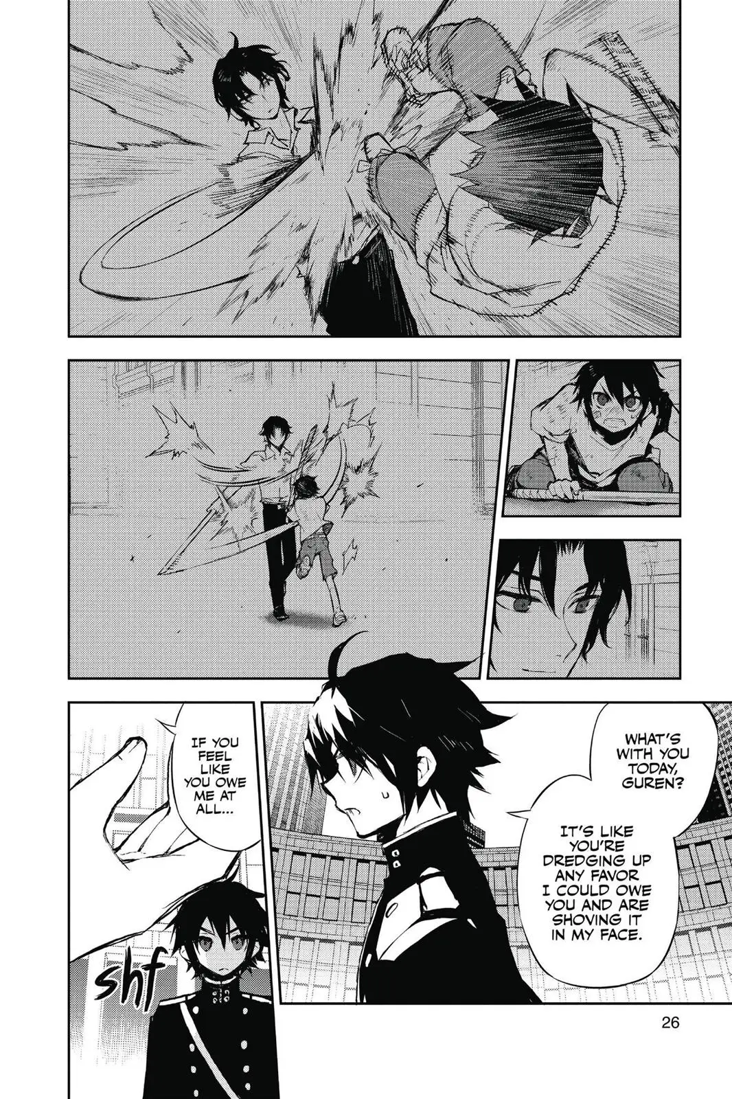 Read Seraph of the End Vampire Reign EN Manga Online