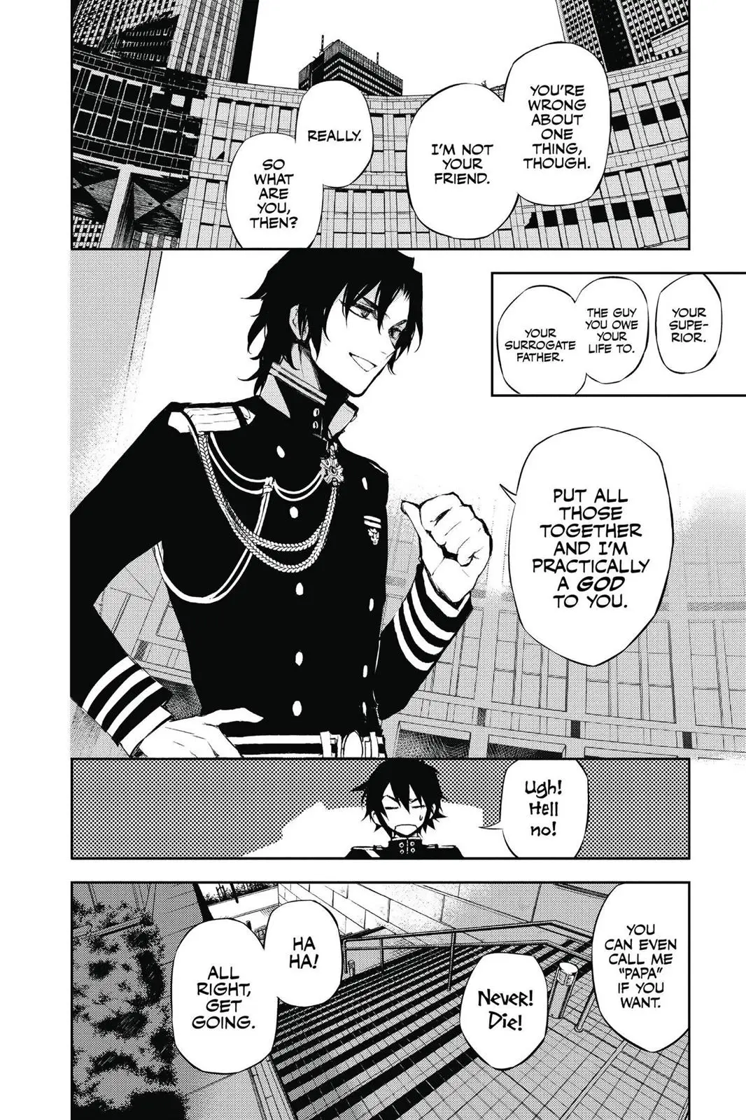 Read Seraph of the End Vampire Reign EN Manga Online