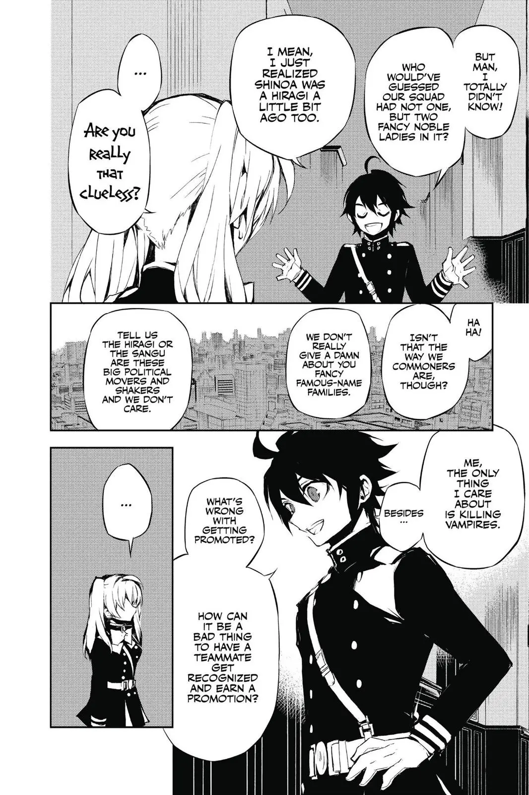 Read Seraph of the End Vampire Reign EN Manga Online