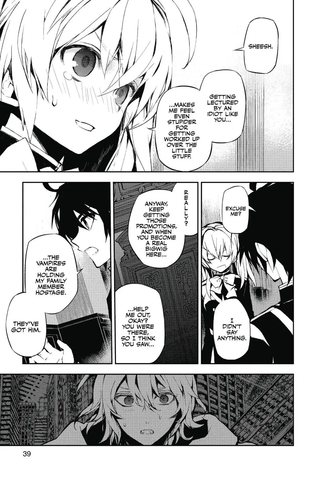 Read Seraph of the End Vampire Reign EN Manga Online