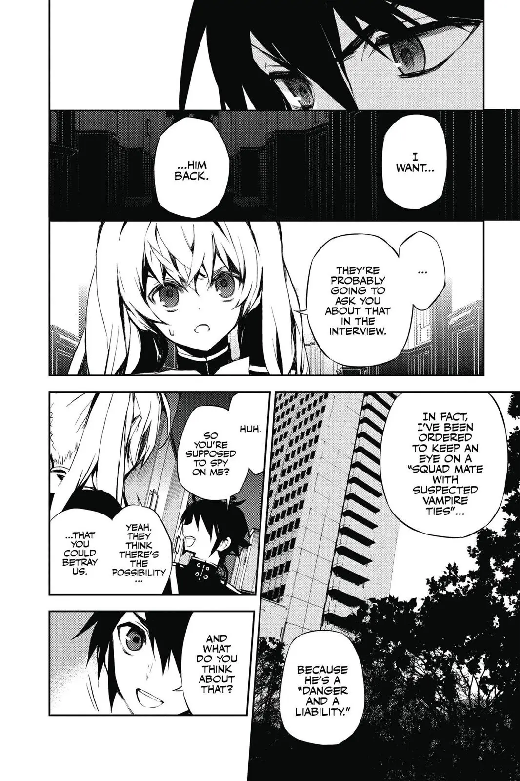 Read Seraph of the End Vampire Reign EN Manga Online