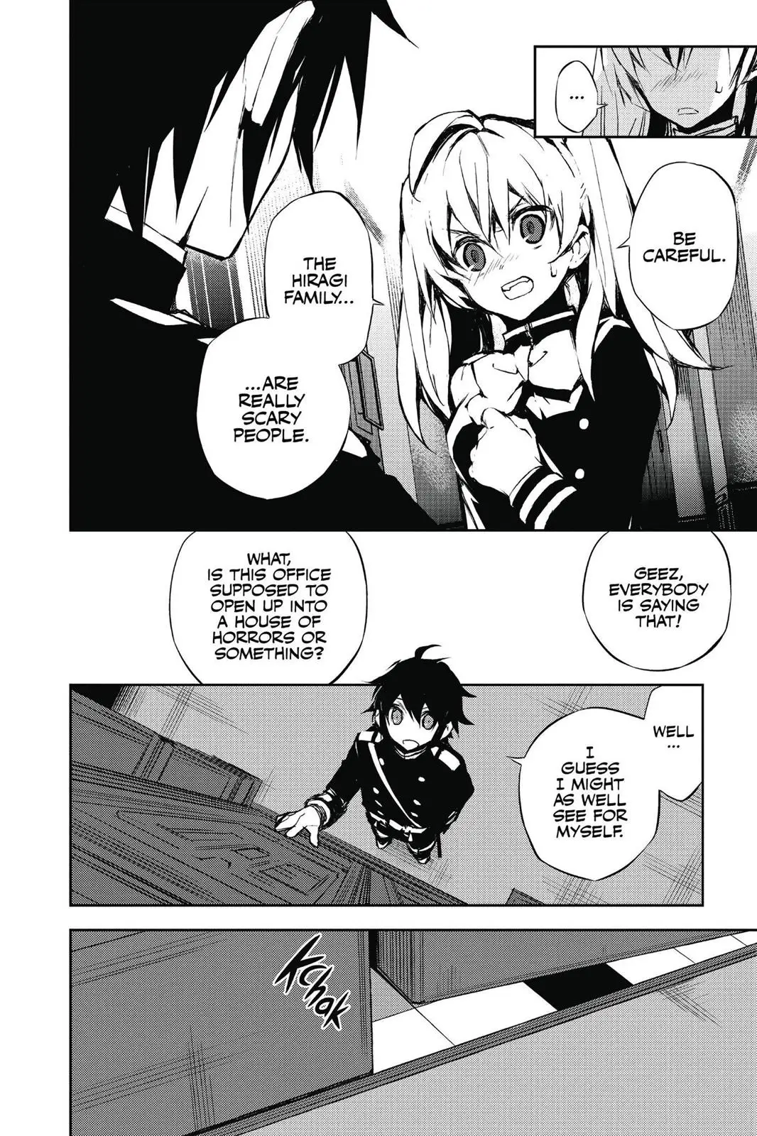 Read Seraph of the End Vampire Reign EN Manga Online