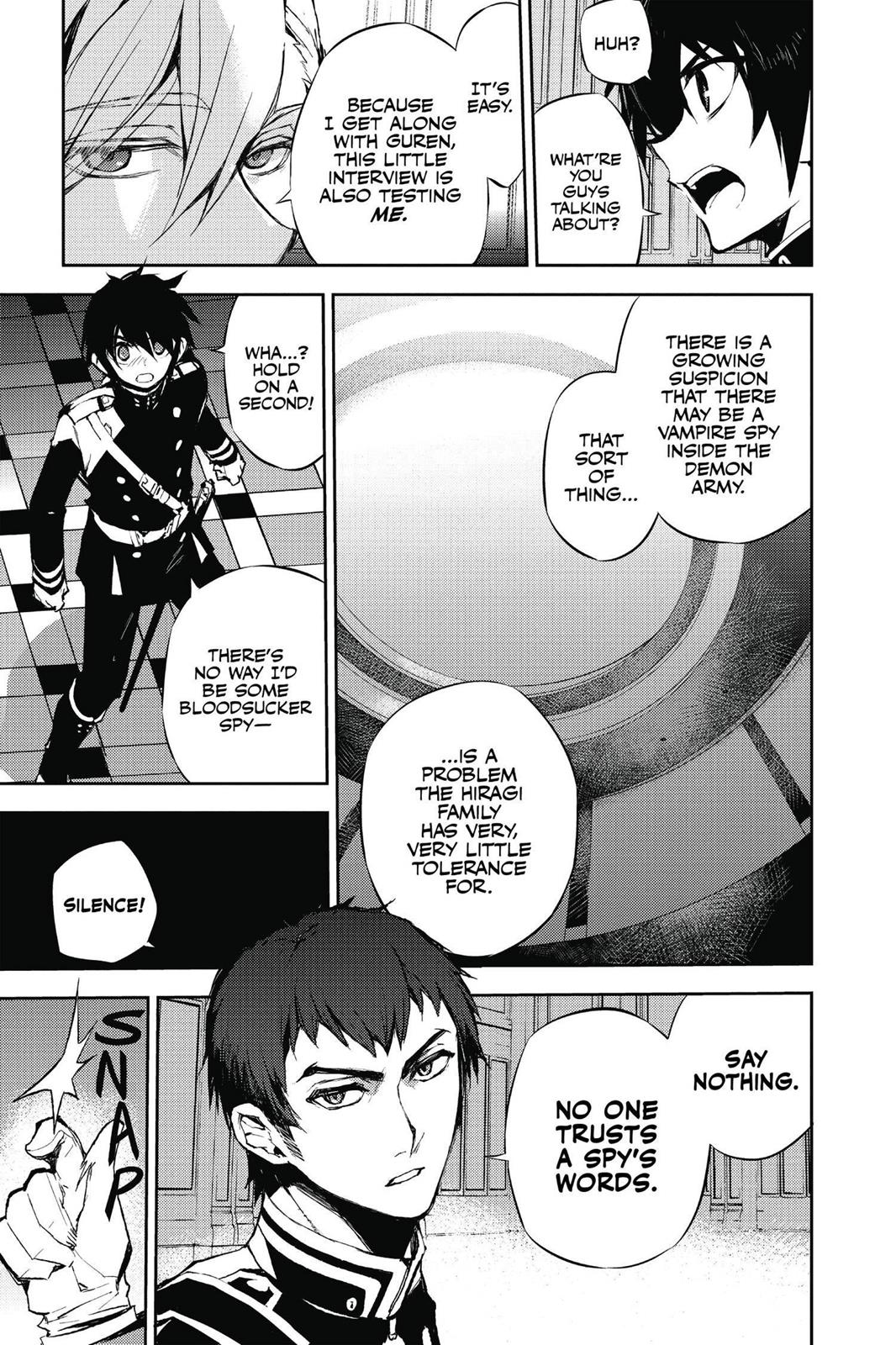 Read Seraph of the End Vampire Reign EN Manga Online
