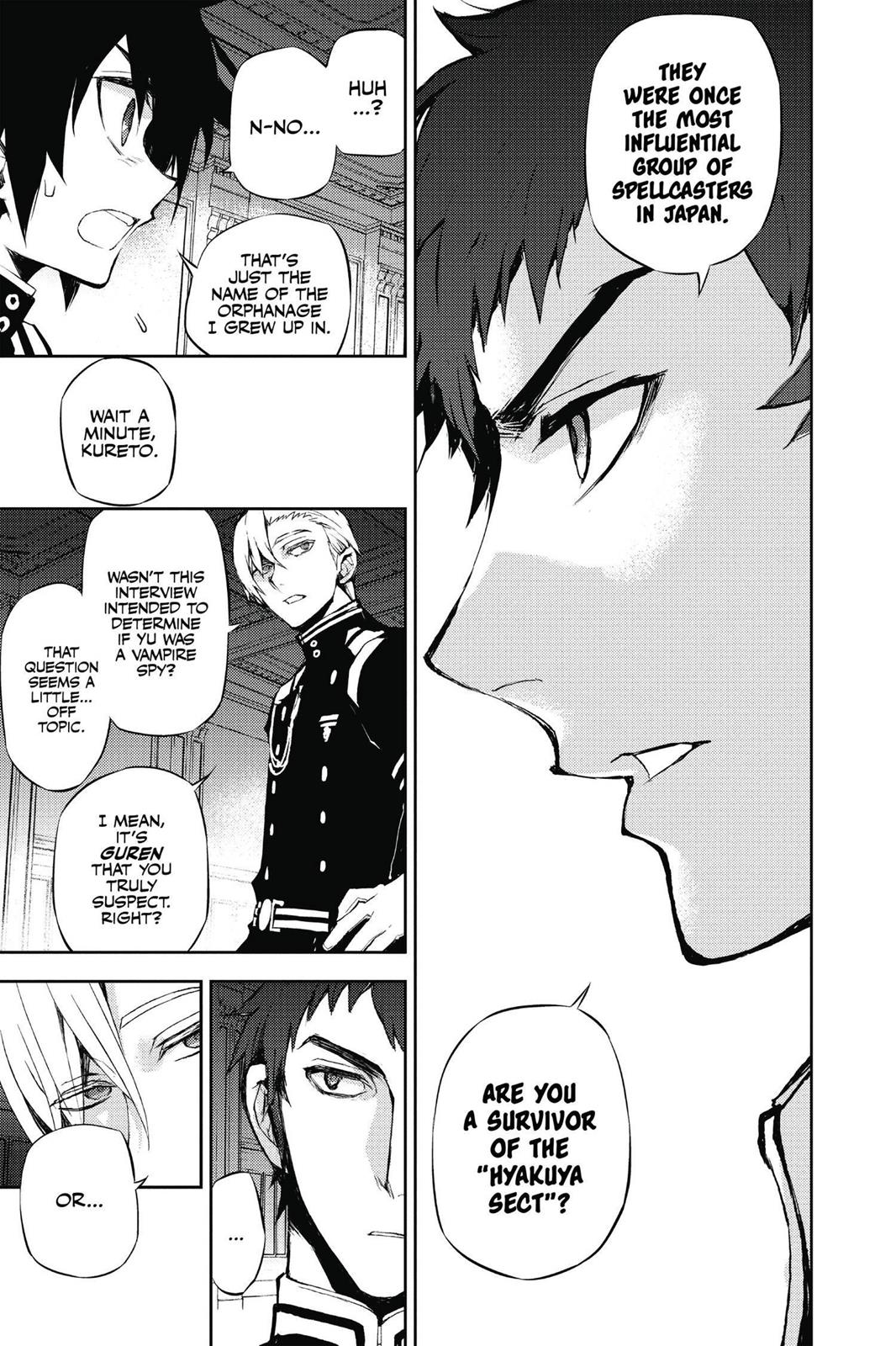 Read Seraph of the End Vampire Reign EN Manga Online