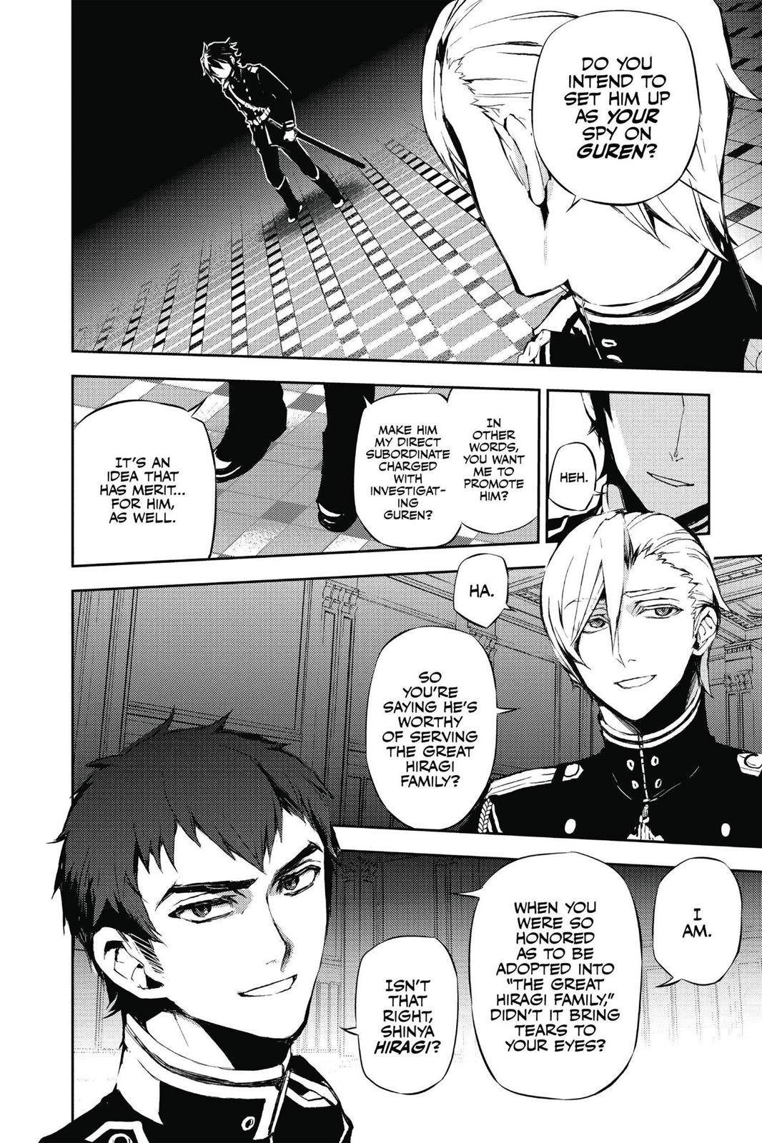 Read Seraph of the End Vampire Reign EN Manga Online