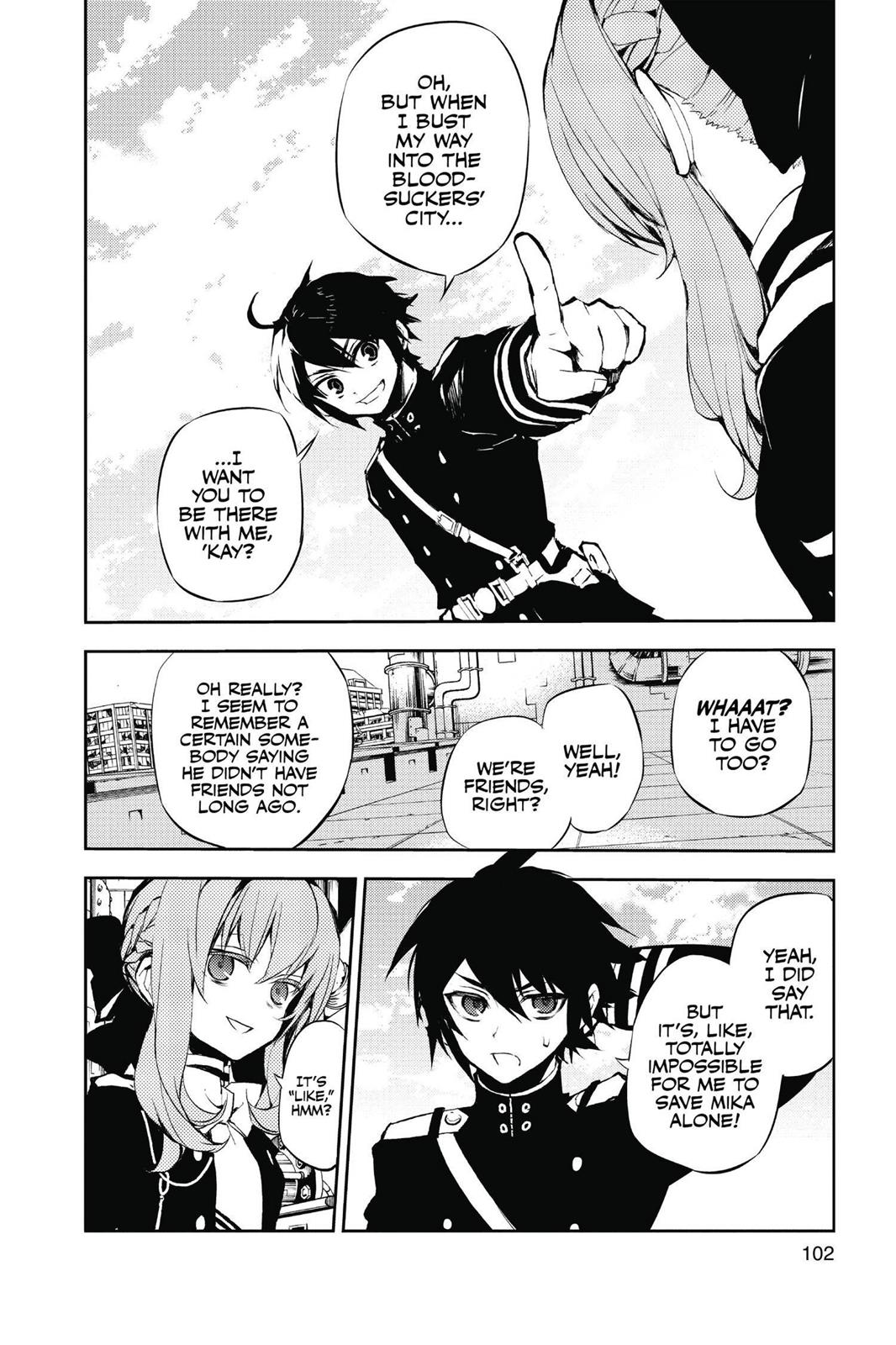 Read Seraph of the End Vampire Reign EN Manga Online