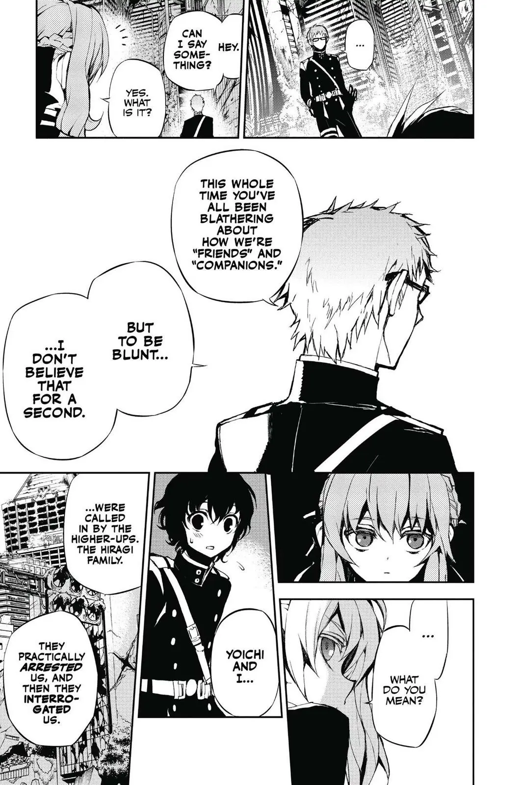 Read Seraph of the End Vampire Reign EN Manga Online