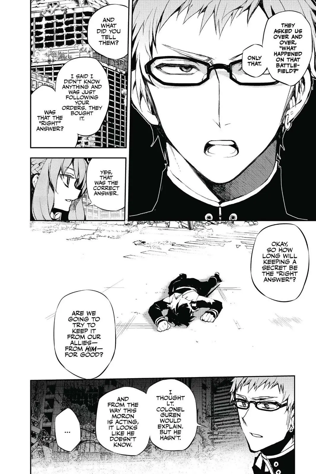Read Seraph of the End Vampire Reign EN Manga Online