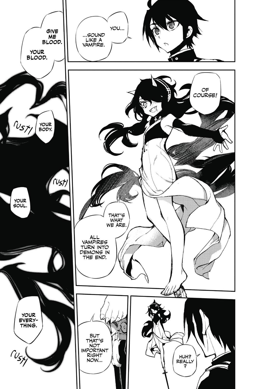 Read Seraph of the End Vampire Reign EN Manga Online