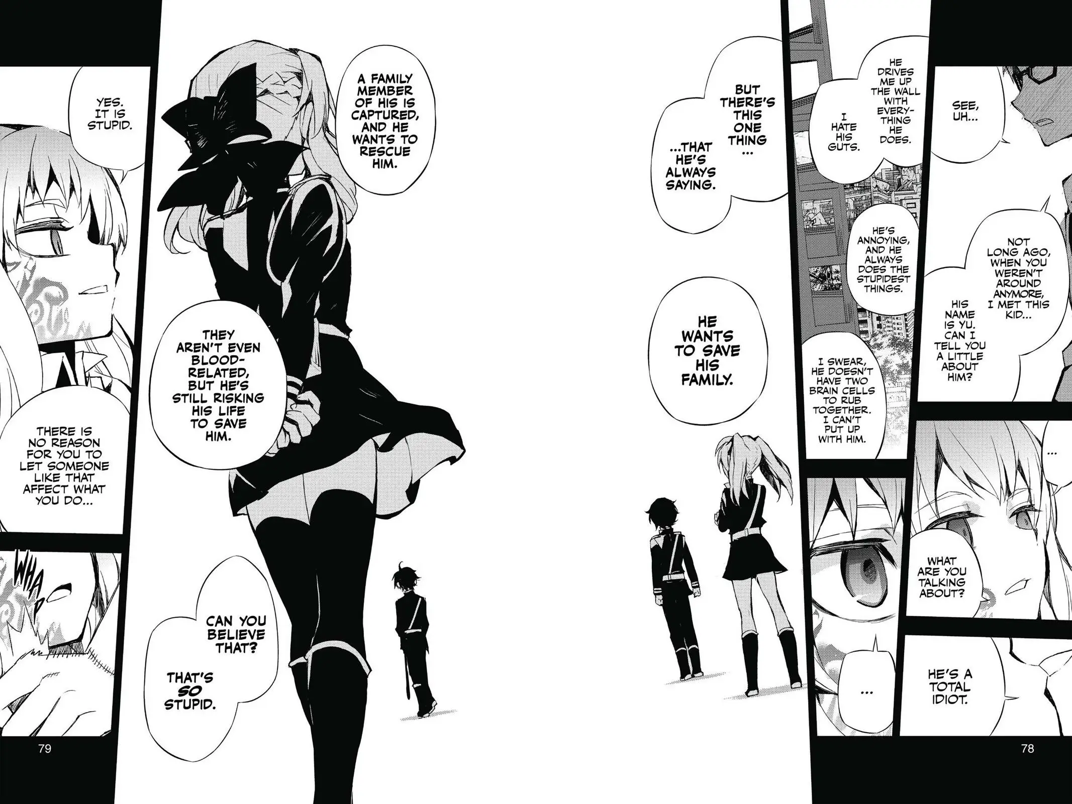 Read Seraph of the End Vampire Reign EN Manga Online