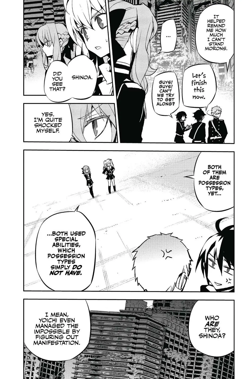 Read Seraph of the End Vampire Reign EN Manga Online