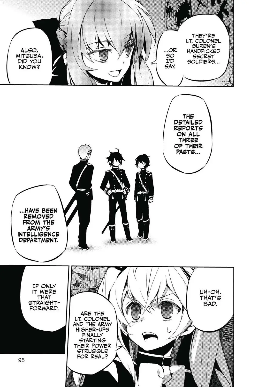 Read Seraph of the End Vampire Reign EN Manga Online