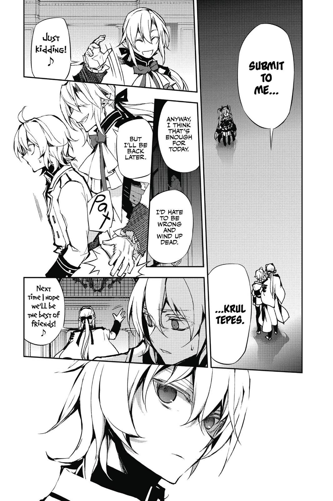 Read Seraph of the End Vampire Reign EN Manga Online