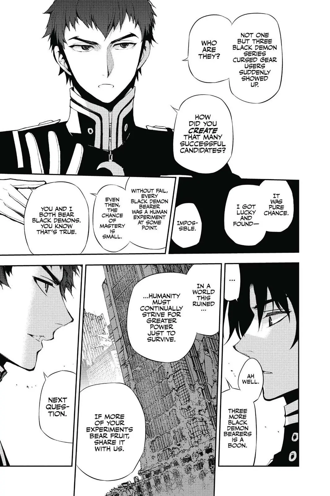 Read Seraph of the End Vampire Reign EN Manga Online