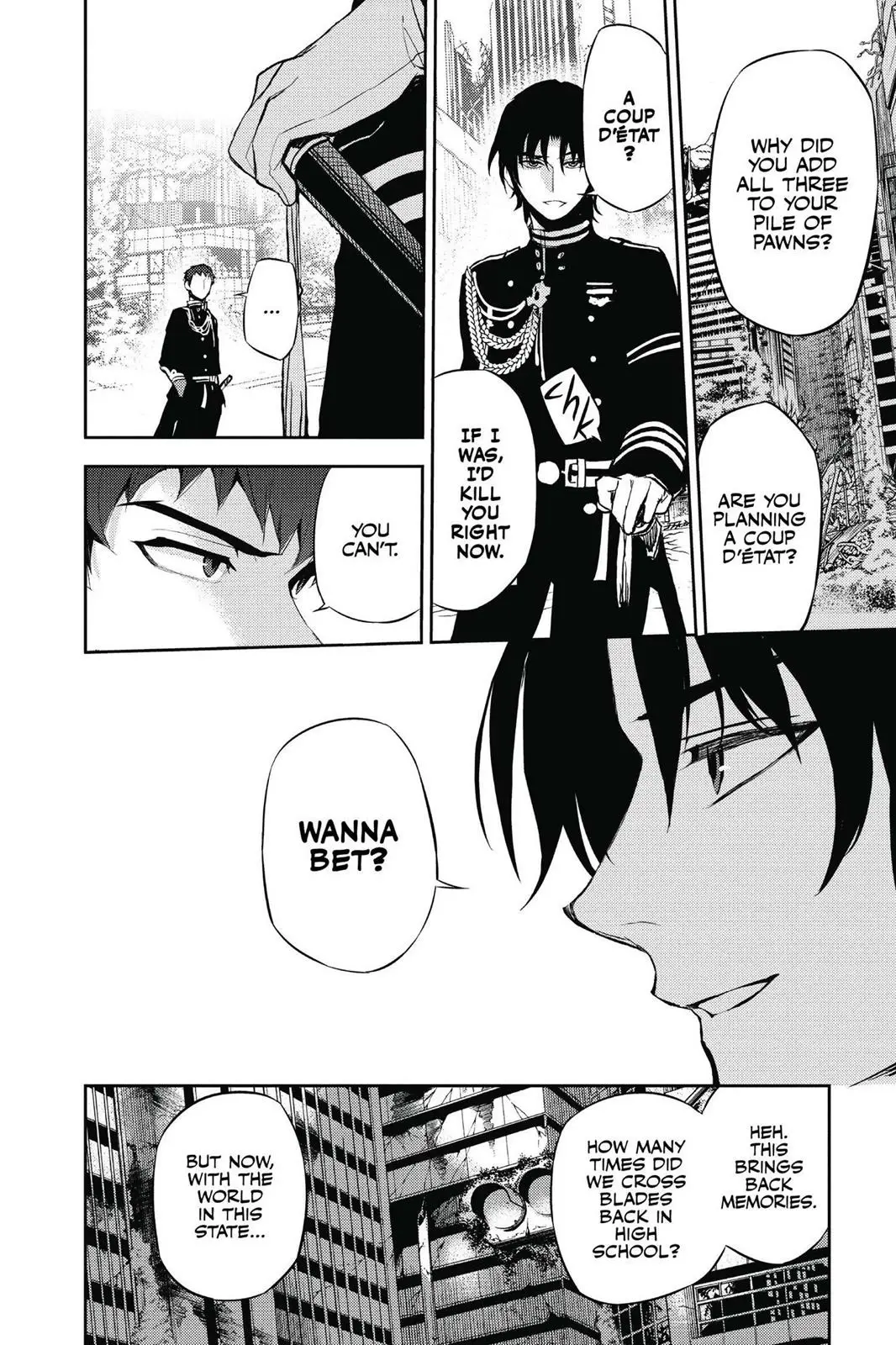 Read Seraph of the End Vampire Reign EN Manga Online