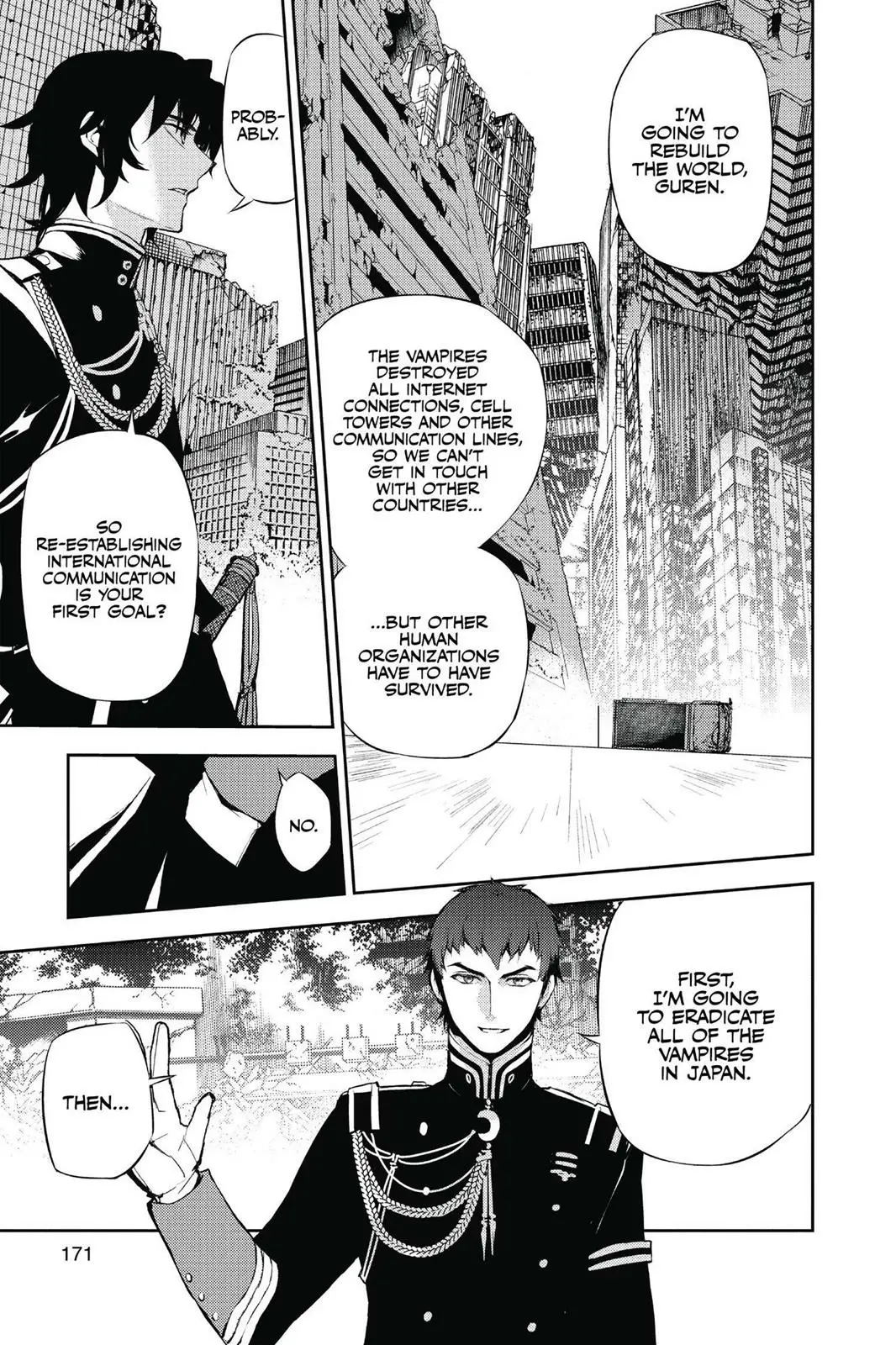Read Seraph of the End Vampire Reign EN Manga Online