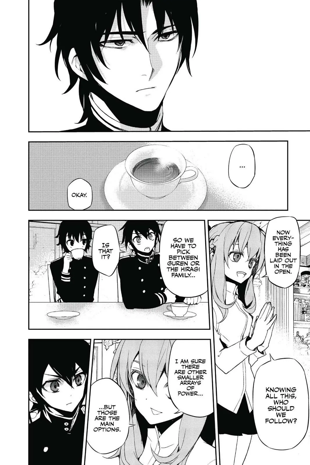 Read Seraph of the End Vampire Reign EN Manga Online