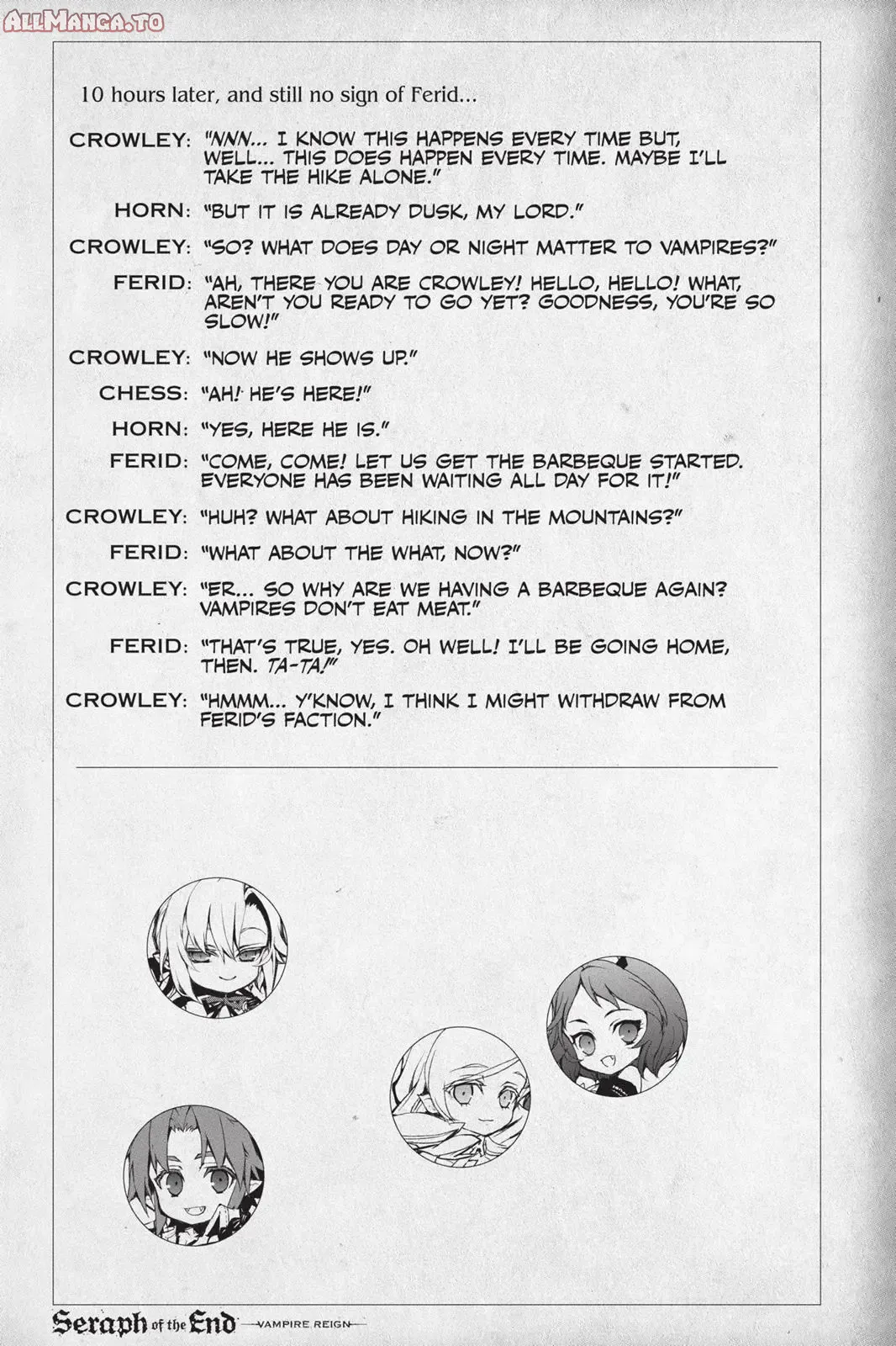 Read Seraph of the End Vampire Reign EN Manga Online