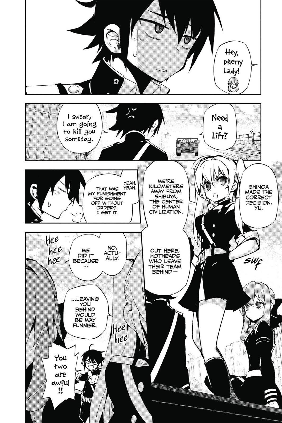 Read Seraph of the End Vampire Reign EN Manga Online