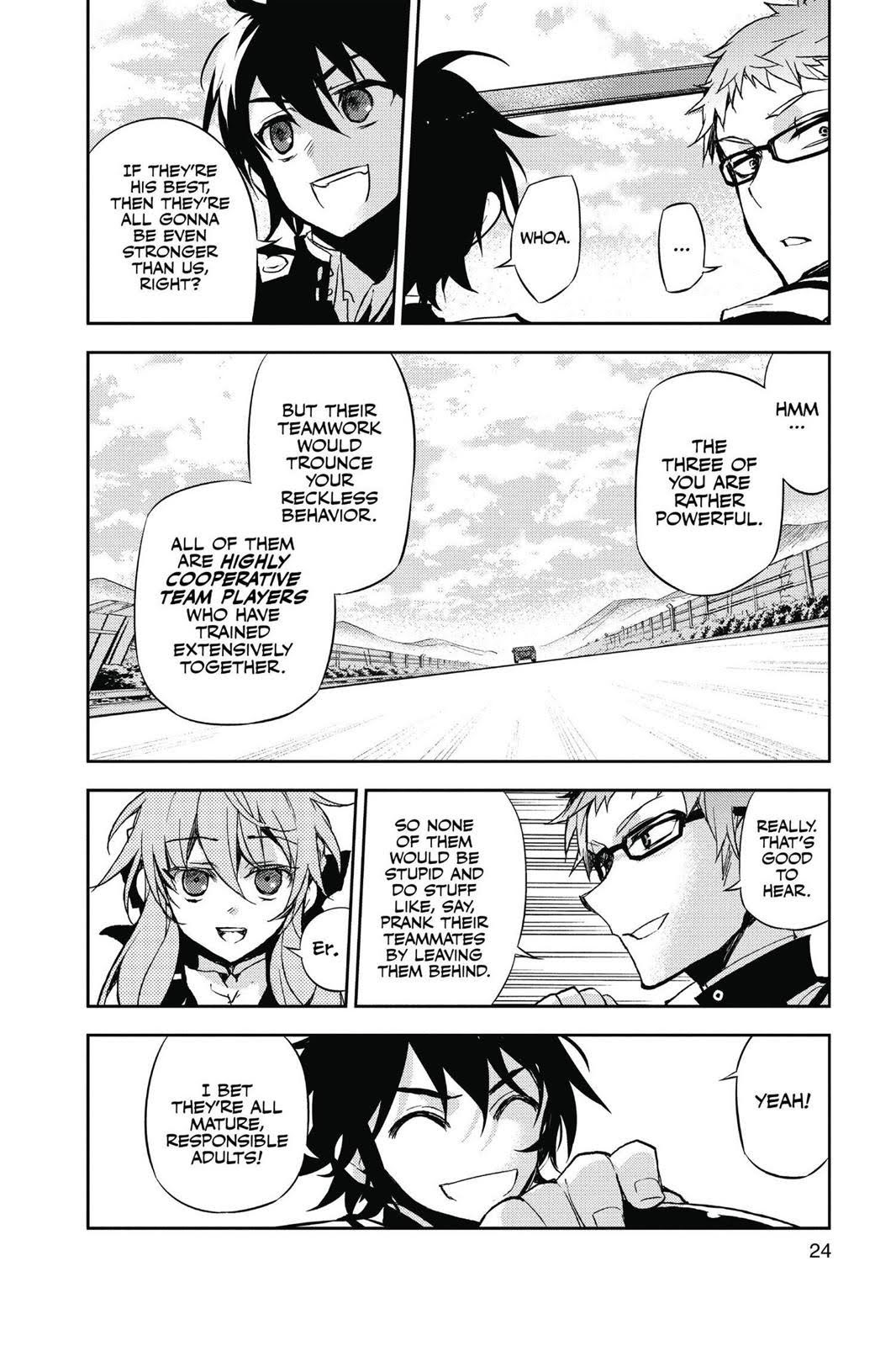 Read Seraph of the End Vampire Reign EN Manga Online
