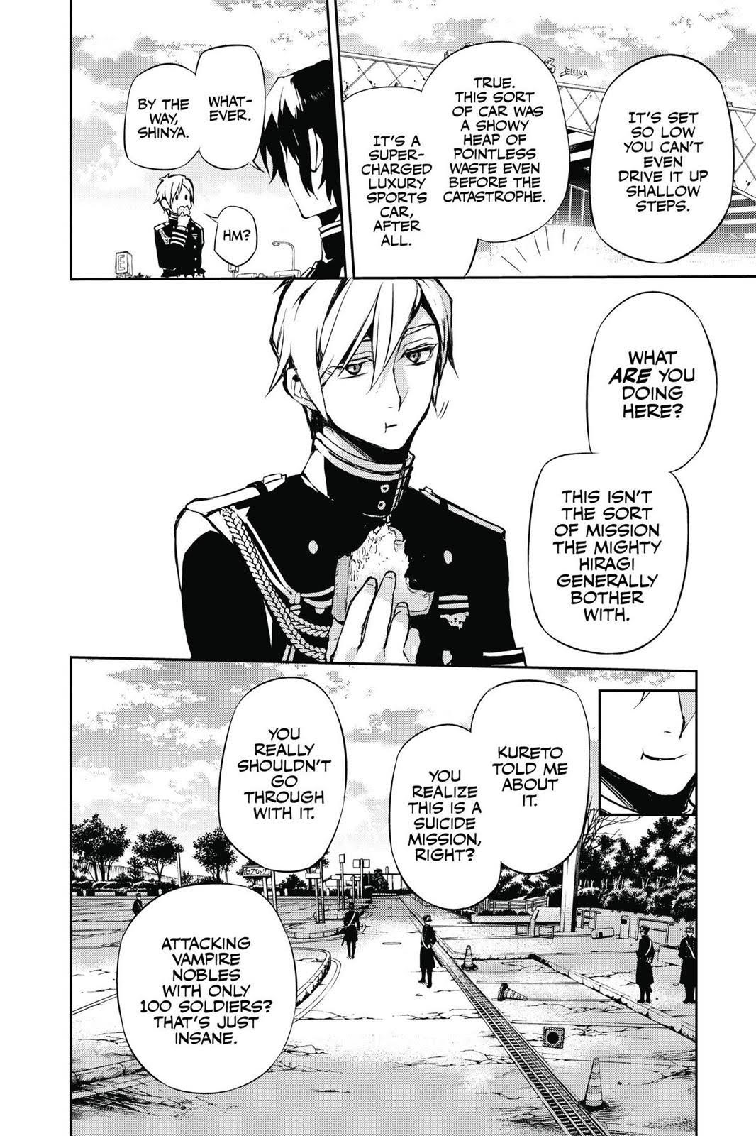 Read Seraph of the End Vampire Reign EN Manga Online
