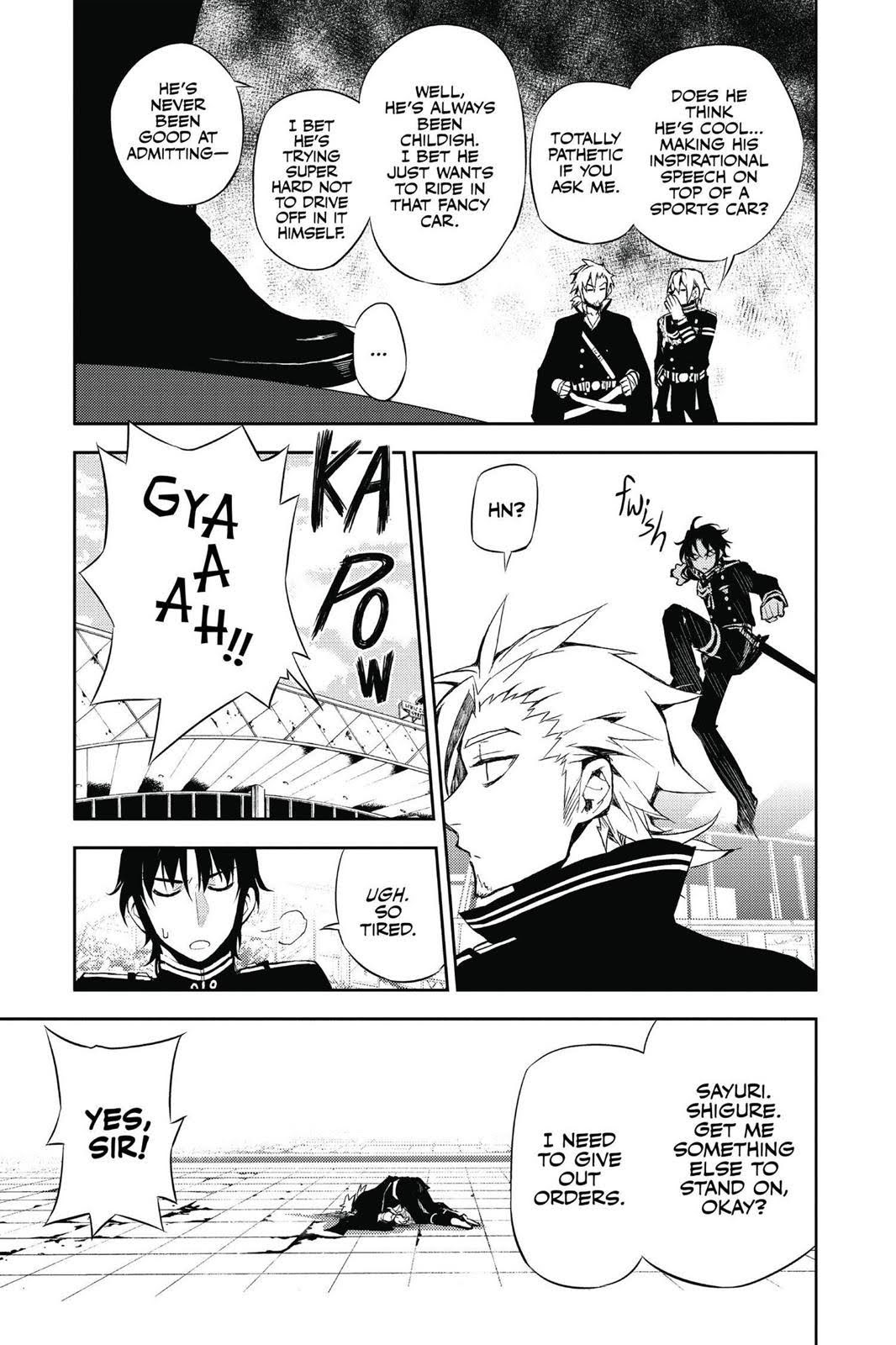 Read Seraph of the End Vampire Reign EN Manga Online