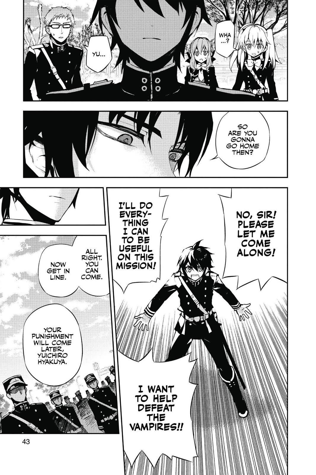 Read Seraph of the End Vampire Reign EN Manga Online