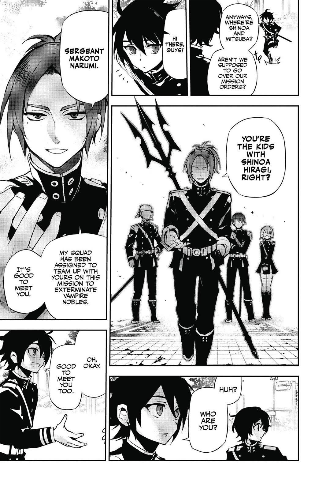 Read Seraph of the End Vampire Reign EN Manga Online