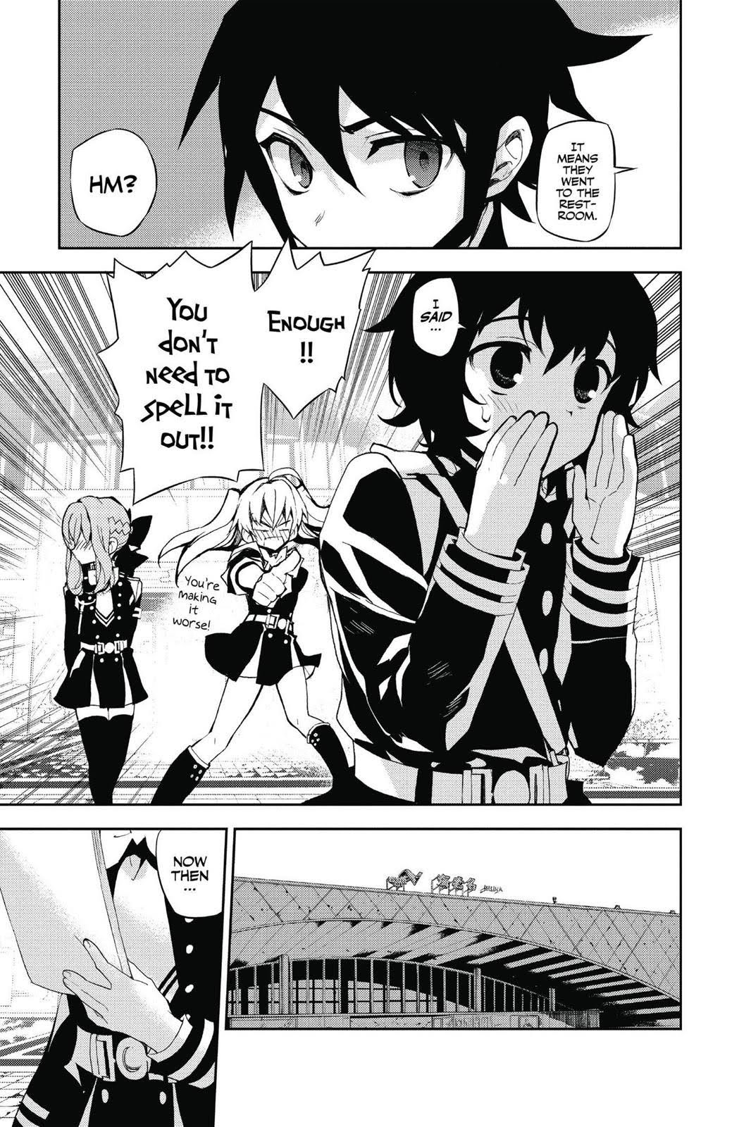 Read Seraph of the End Vampire Reign EN Manga Online