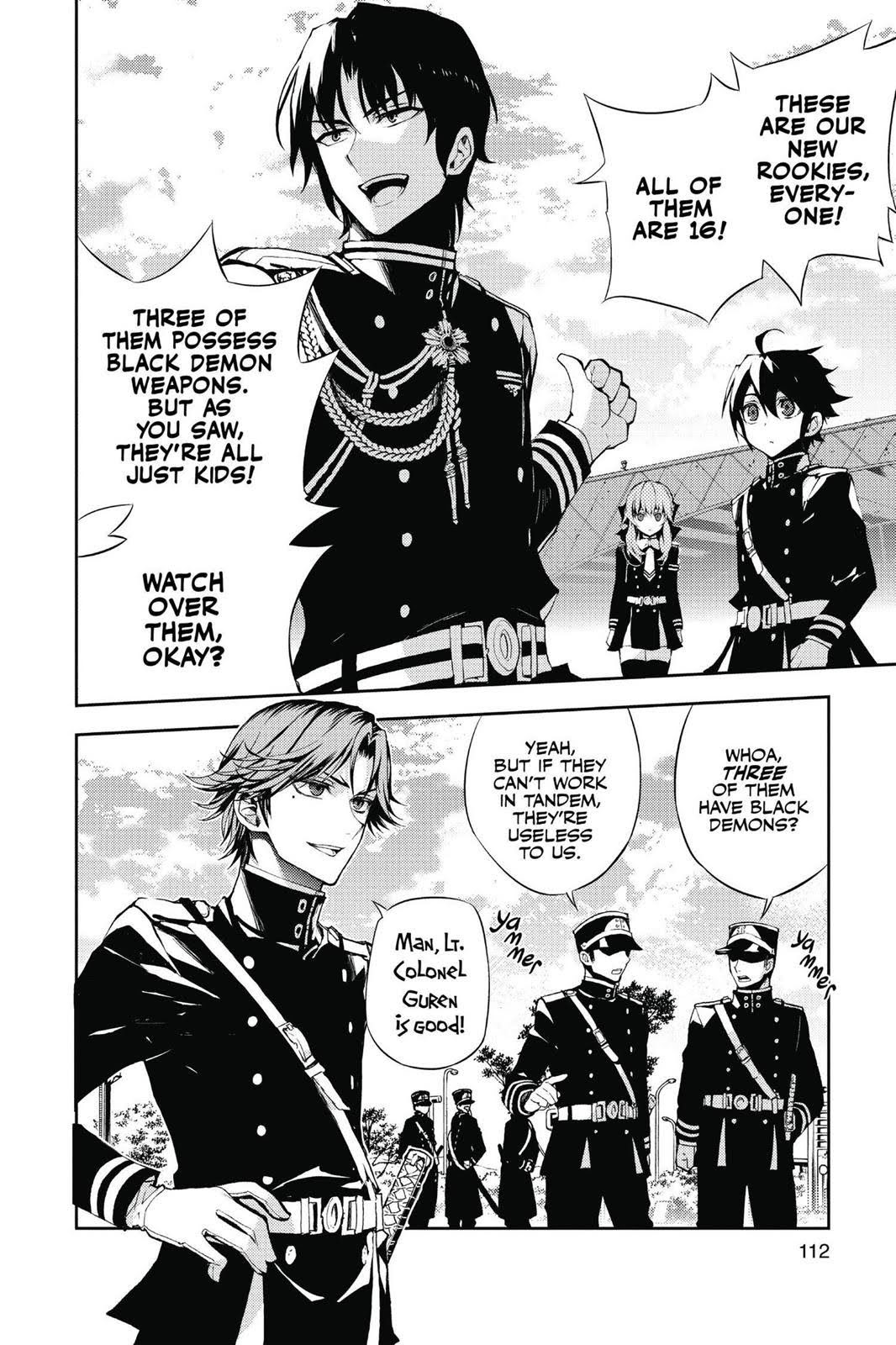 Read Seraph of the End Vampire Reign EN Manga Online