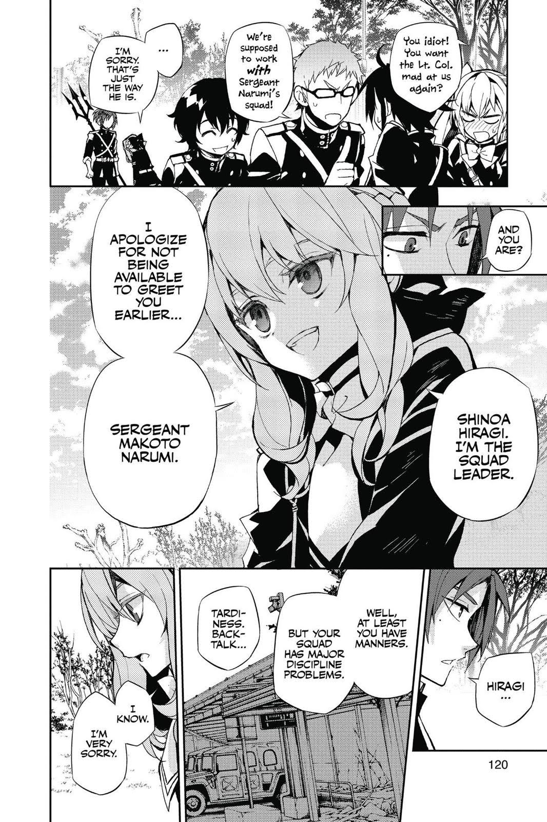 Read Seraph of the End Vampire Reign EN Manga Online