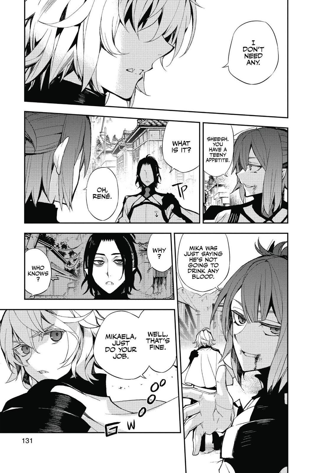 Read Seraph of the End Vampire Reign EN Manga Online