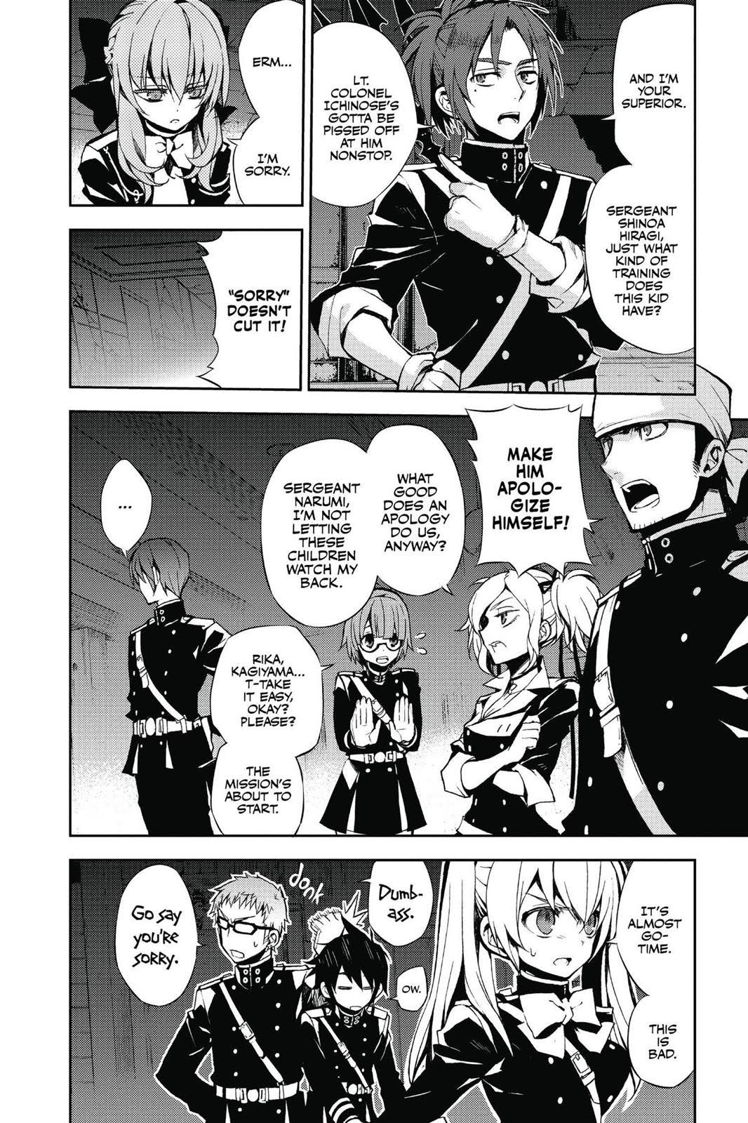 Read Seraph of the End Vampire Reign EN Manga Online