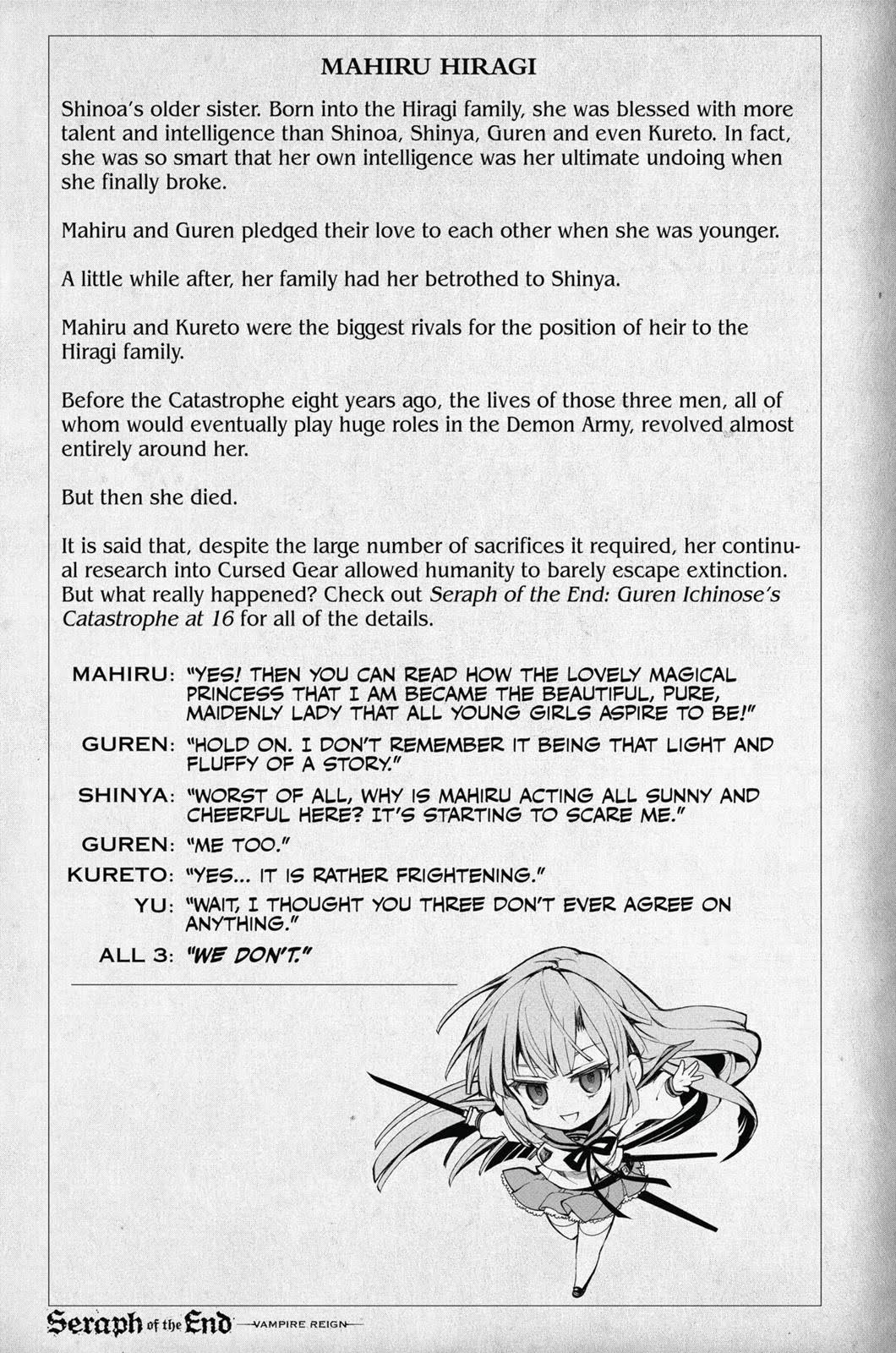 Read Seraph of the End Vampire Reign EN Manga Online