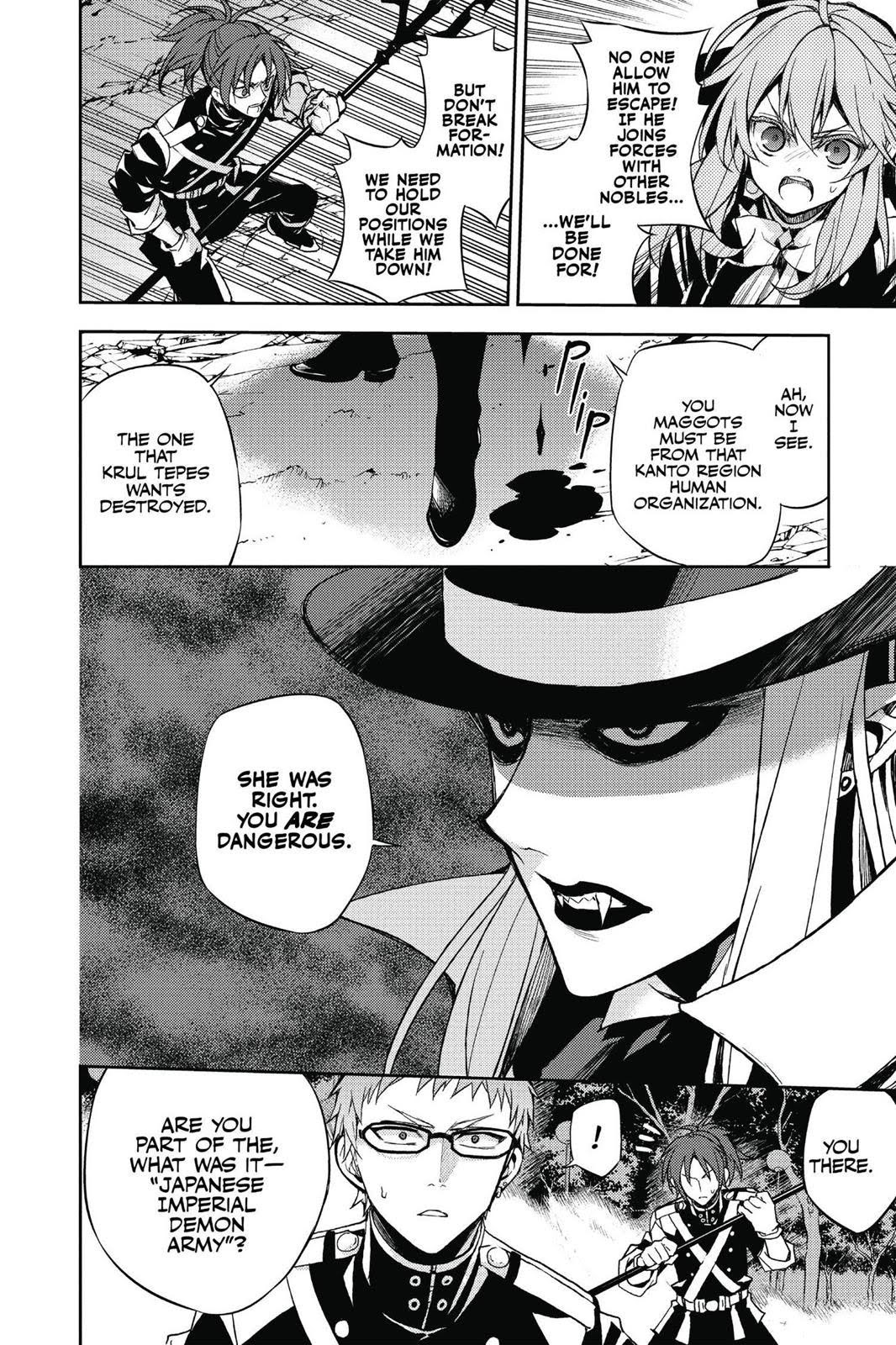Read Seraph of the End Vampire Reign EN Manga Online