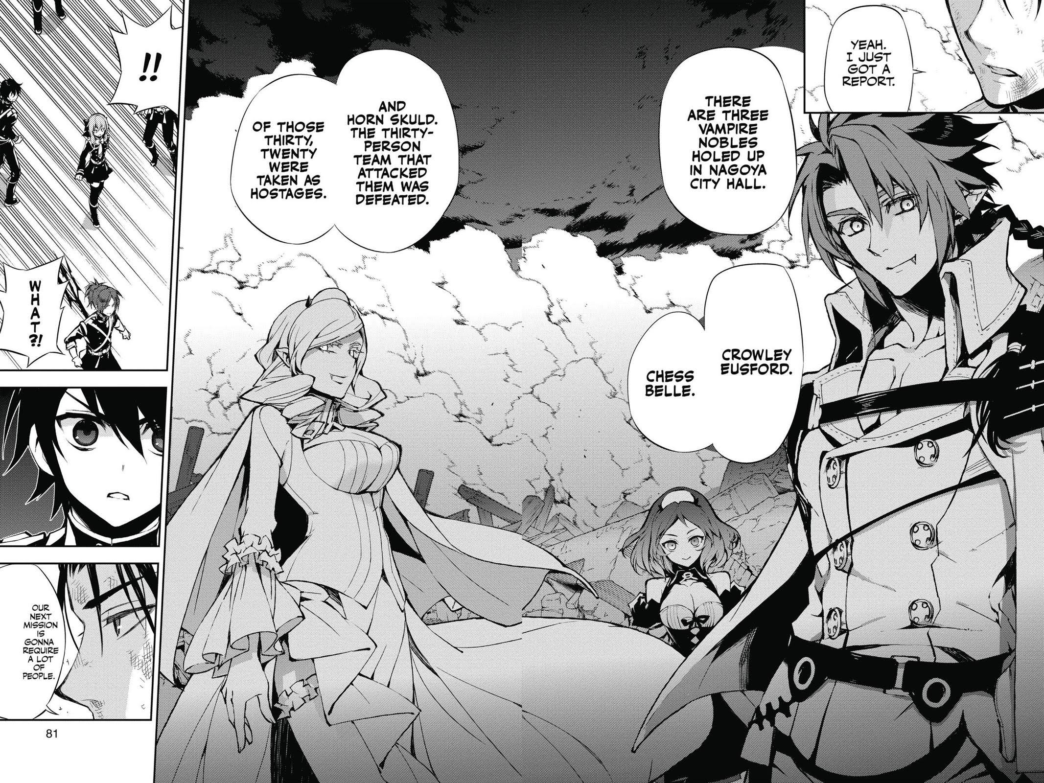 Read Seraph of the End Vampire Reign EN Manga Online