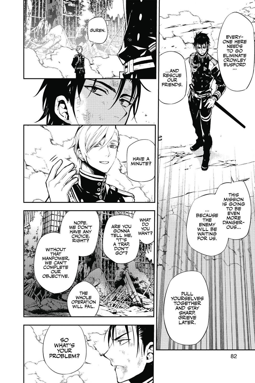 Read Seraph of the End Vampire Reign EN Manga Online