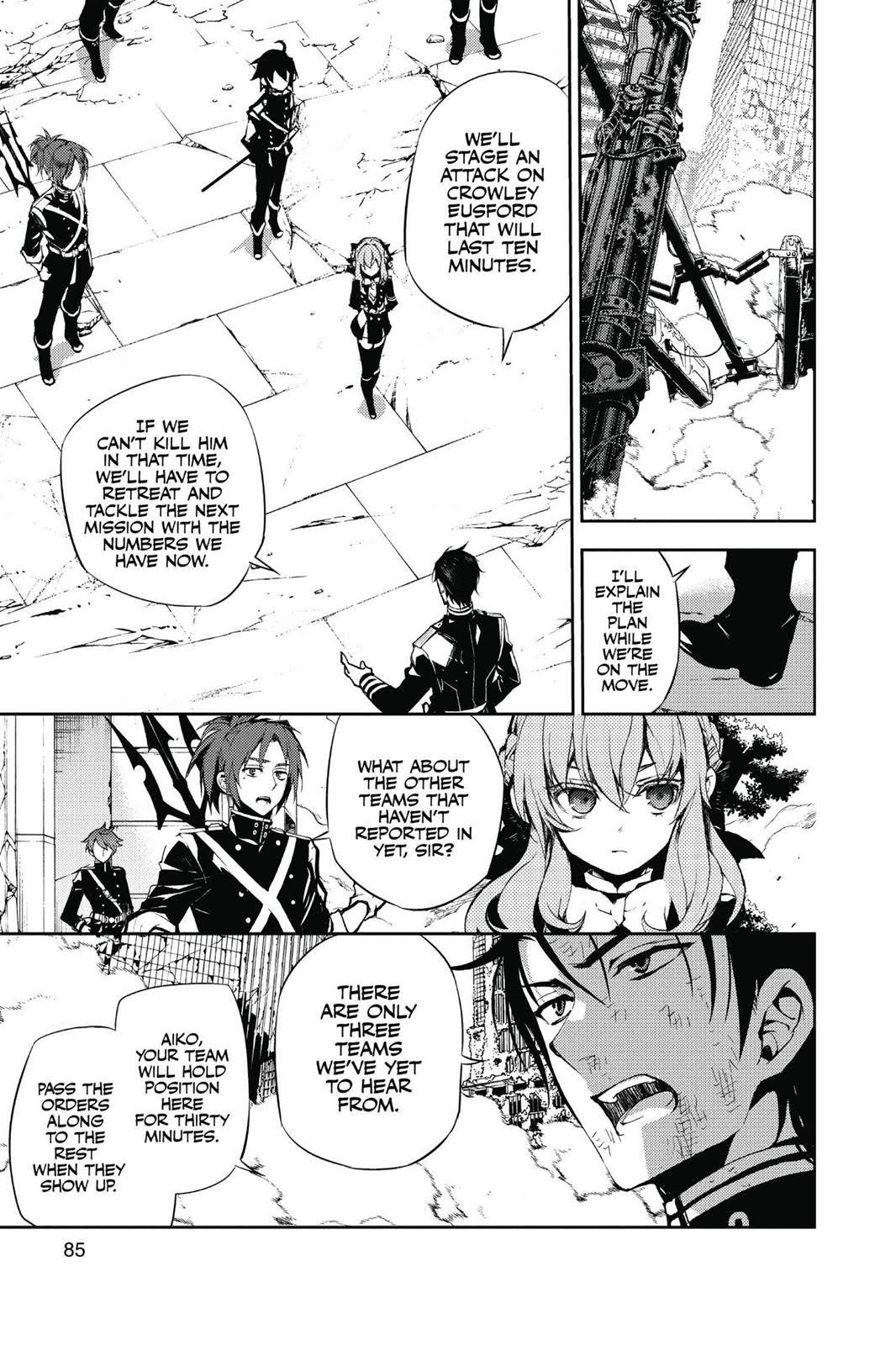Read Seraph of the End Vampire Reign EN Manga Online