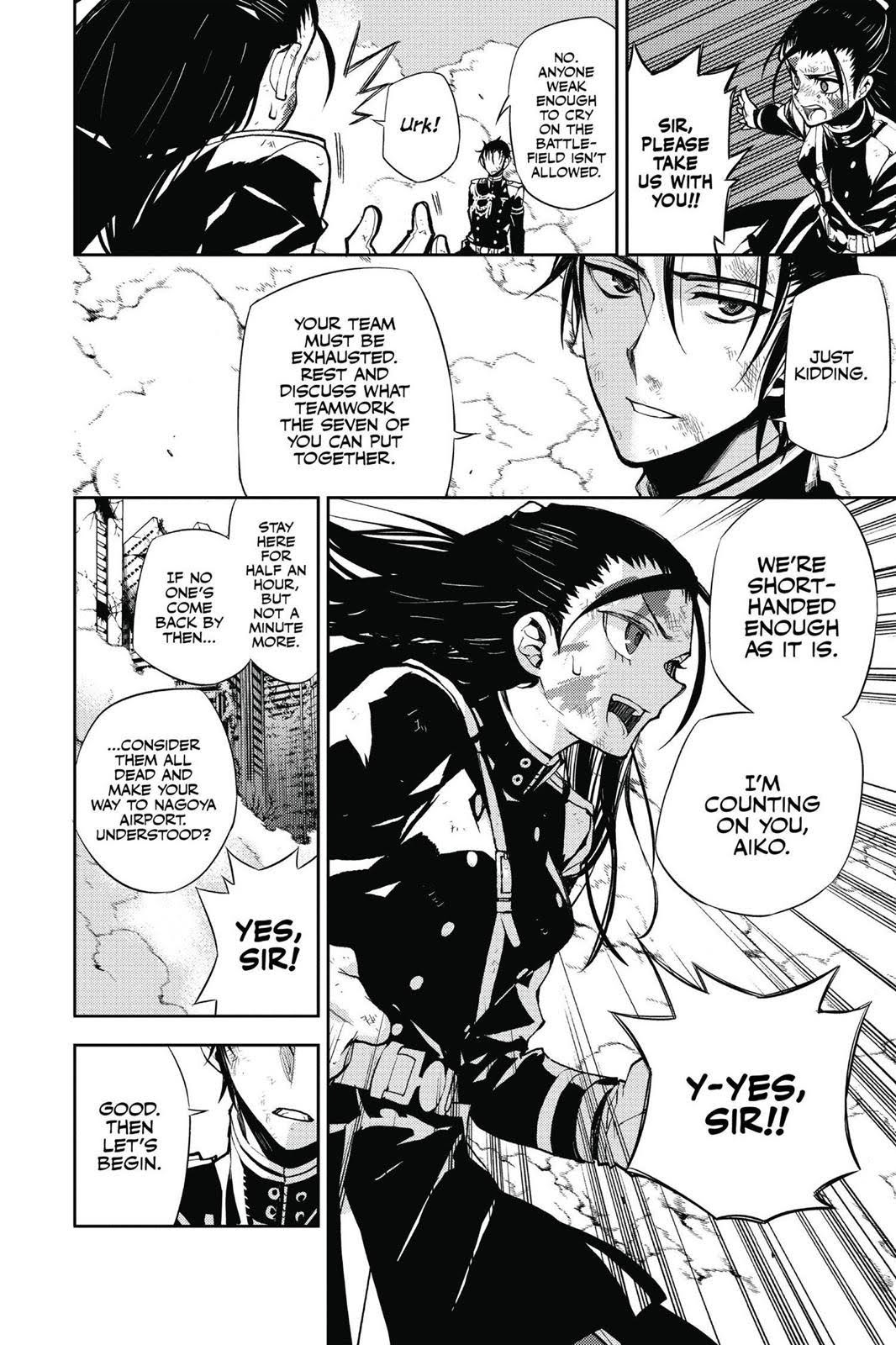 Read Seraph of the End Vampire Reign EN Manga Online