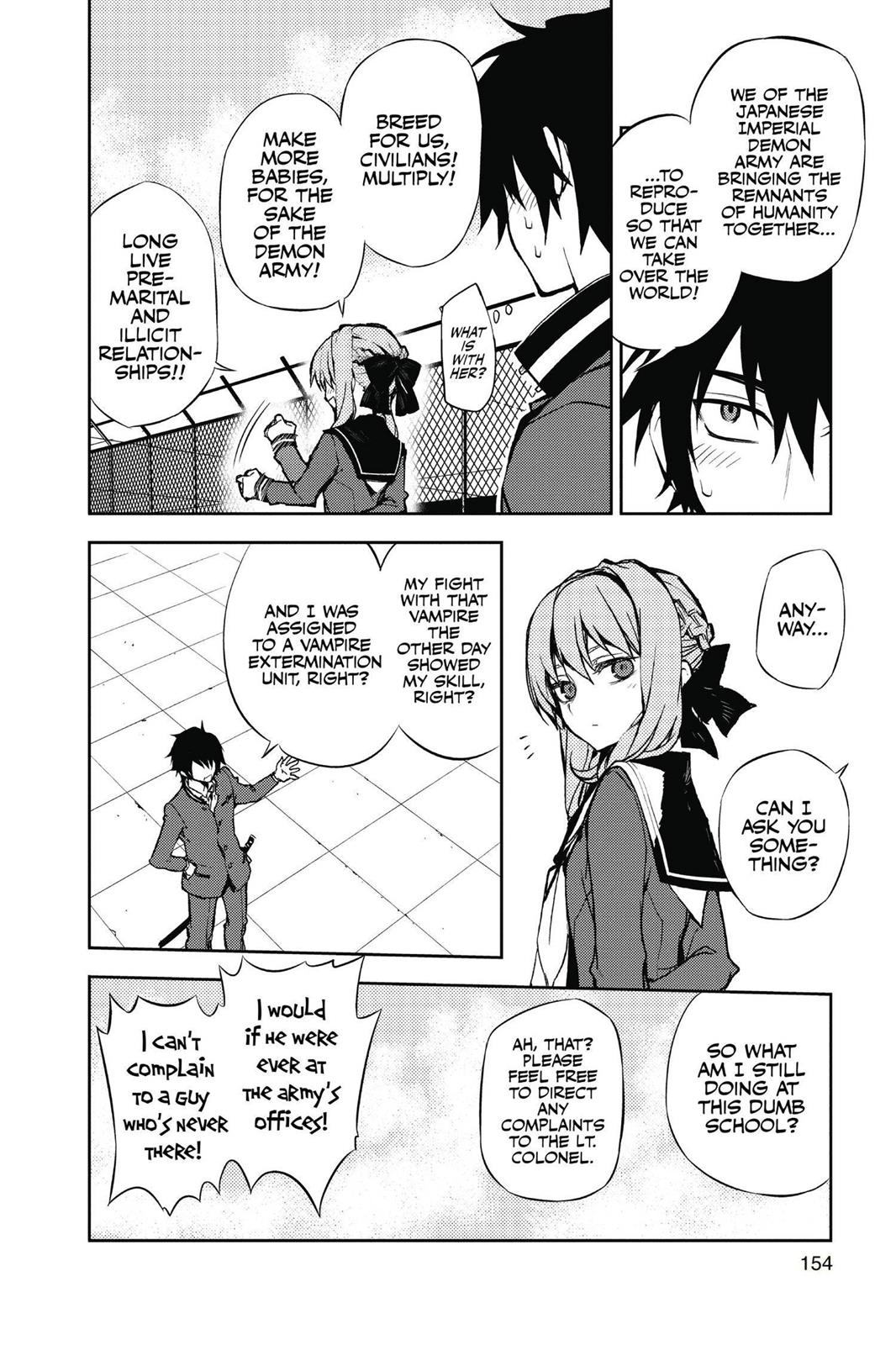 Read Seraph of the End Vampire Reign EN Manga Online