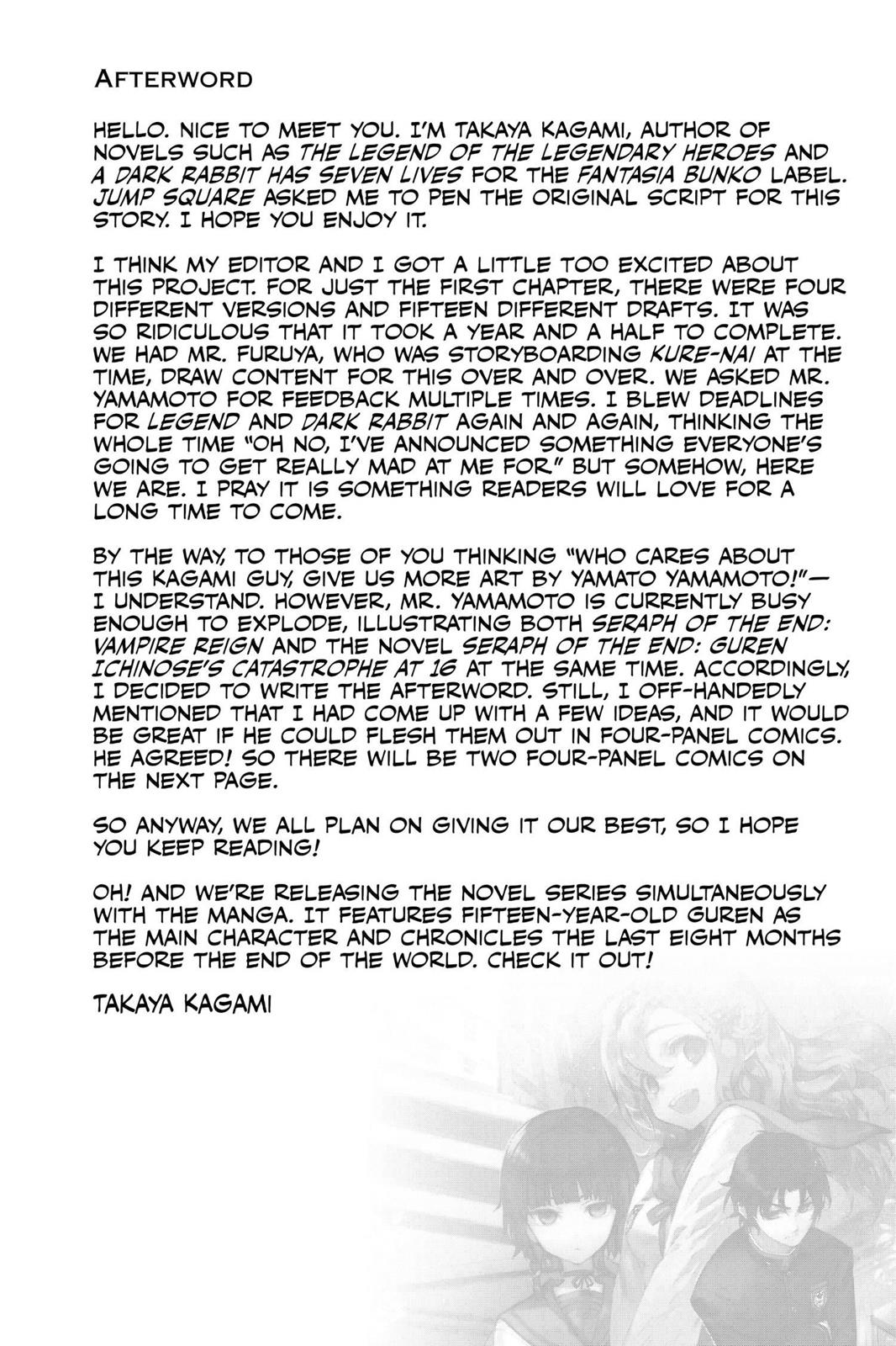Read Seraph of the End Vampire Reign EN Manga Online