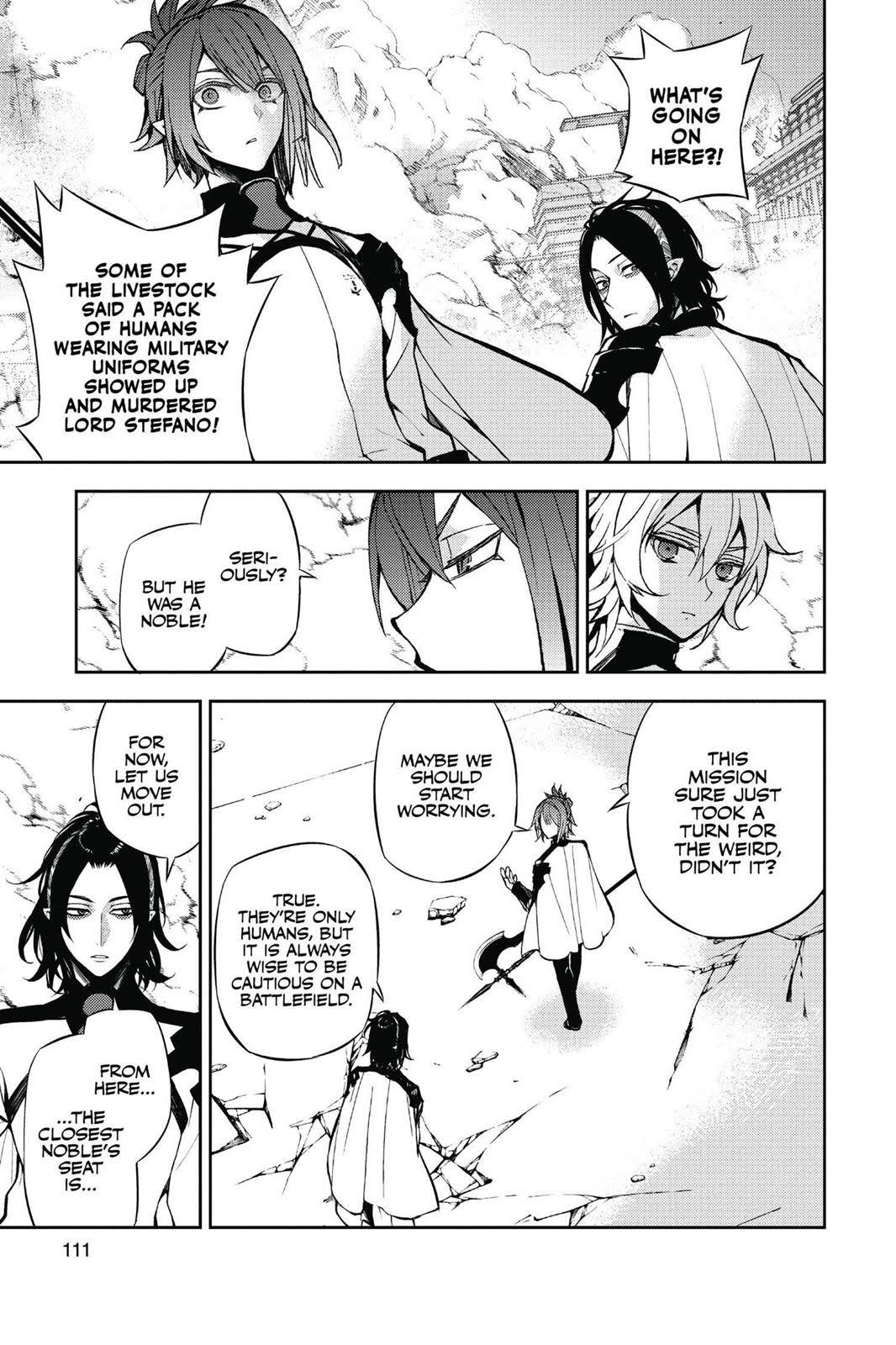 Read Seraph of the End Vampire Reign EN Manga Online