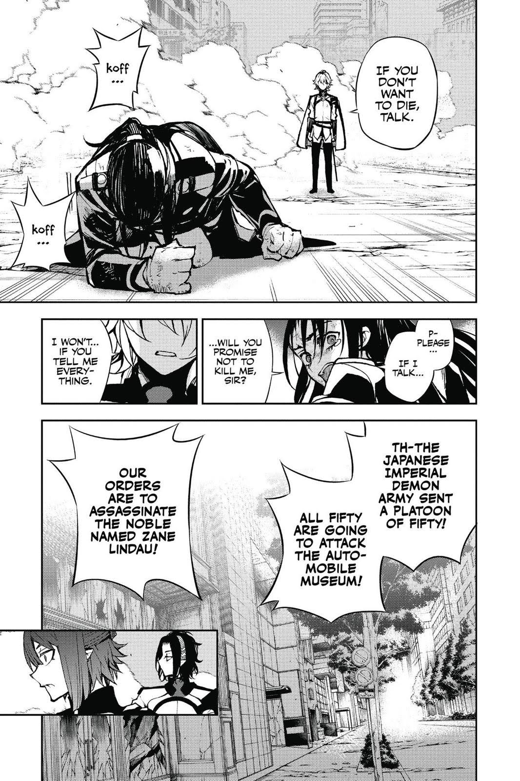 Read Seraph of the End Vampire Reign EN Manga Online