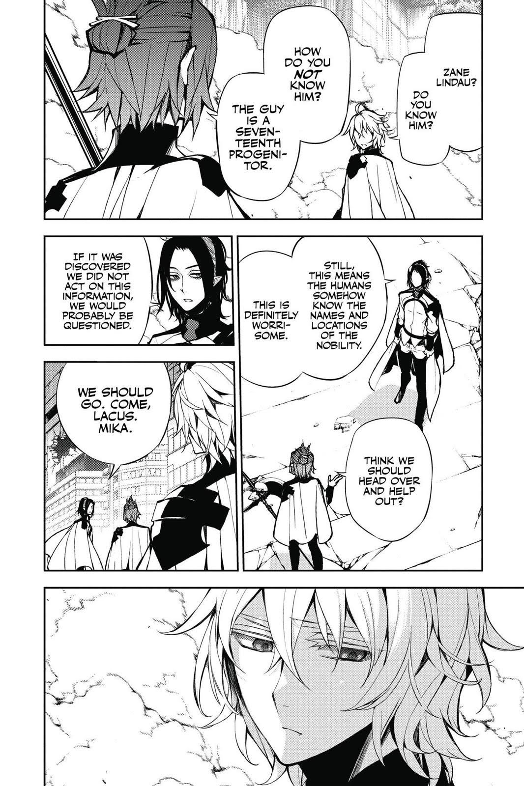 Read Seraph of the End Vampire Reign EN Manga Online